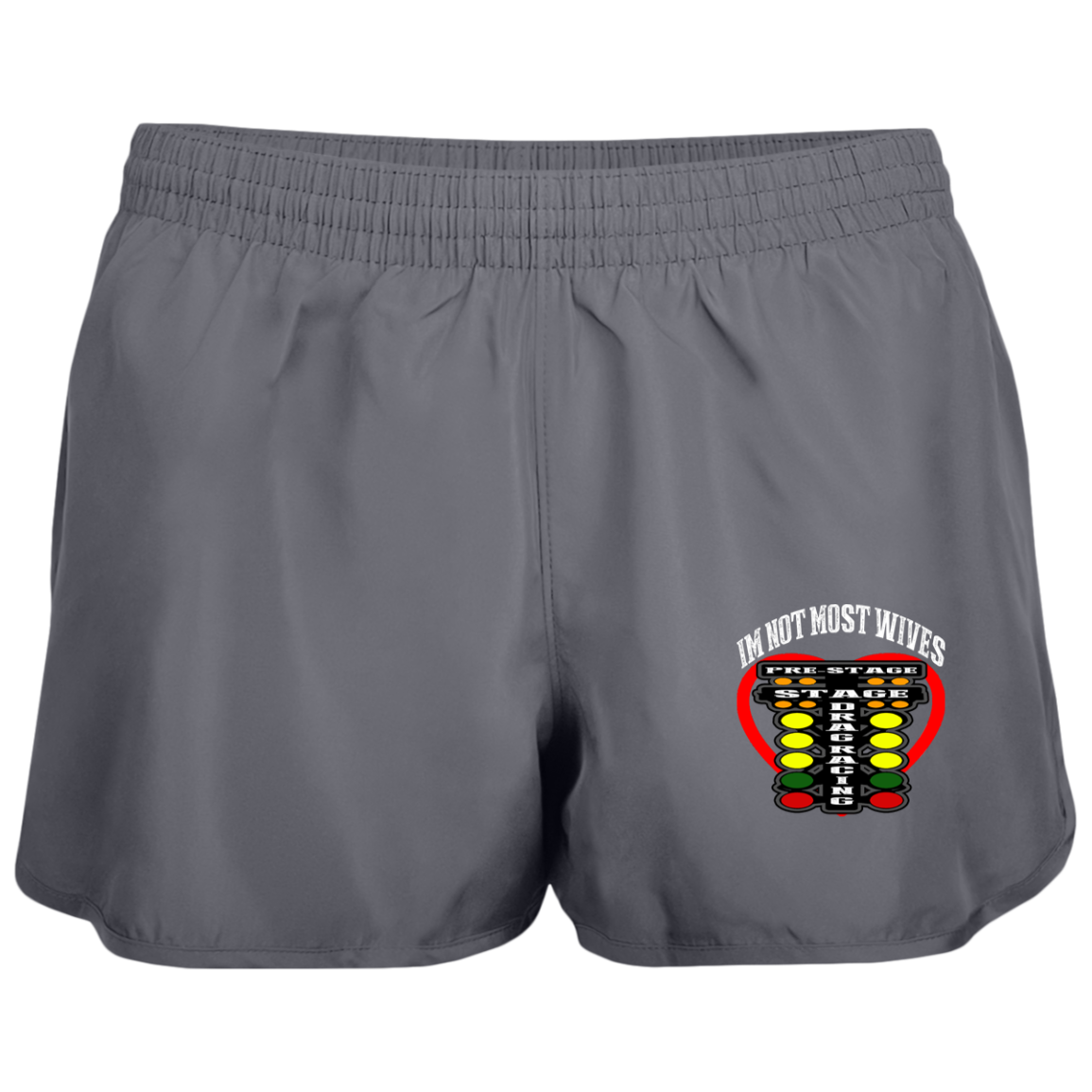 I'm Not Most Wives Drag Racing Ladies' Wayfarer Running Shorts