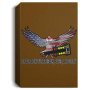 Drag Racing for Freedom, Speed, and Glory Deluxe Portrait Canvas