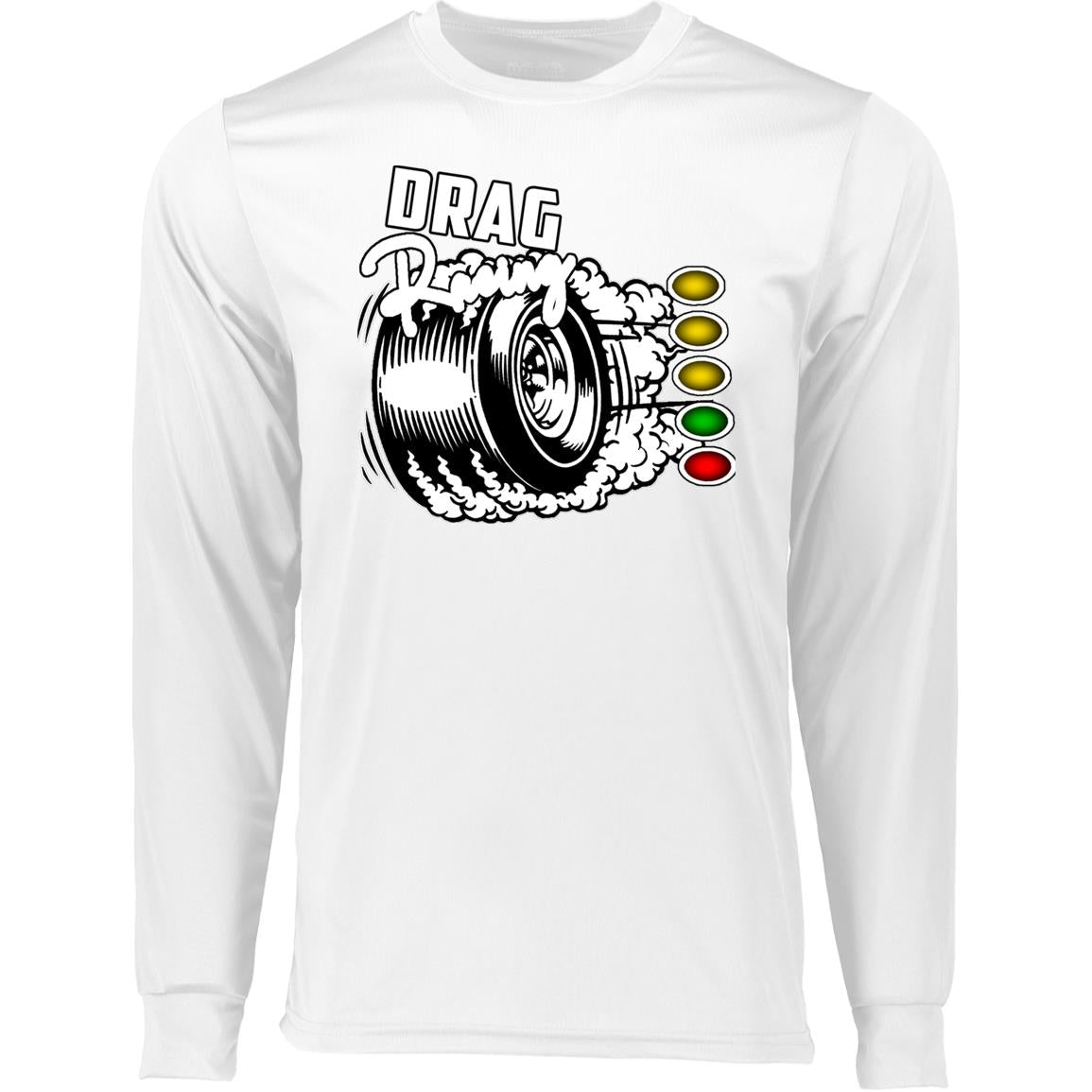 Drag Racing Long Sleeve Moisture-Wicking Tee