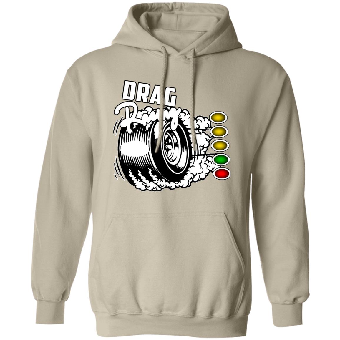 Drag Racing Pullover Hoodie