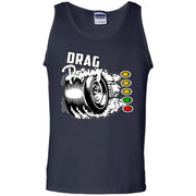 Drag Racing 100% Cotton Tank Top