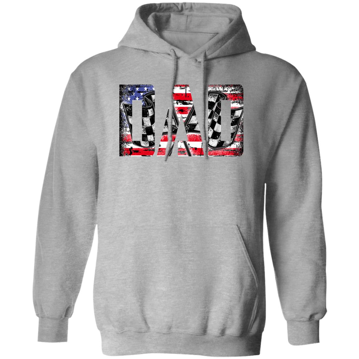 USA Racing Dad Pullover Hoodie