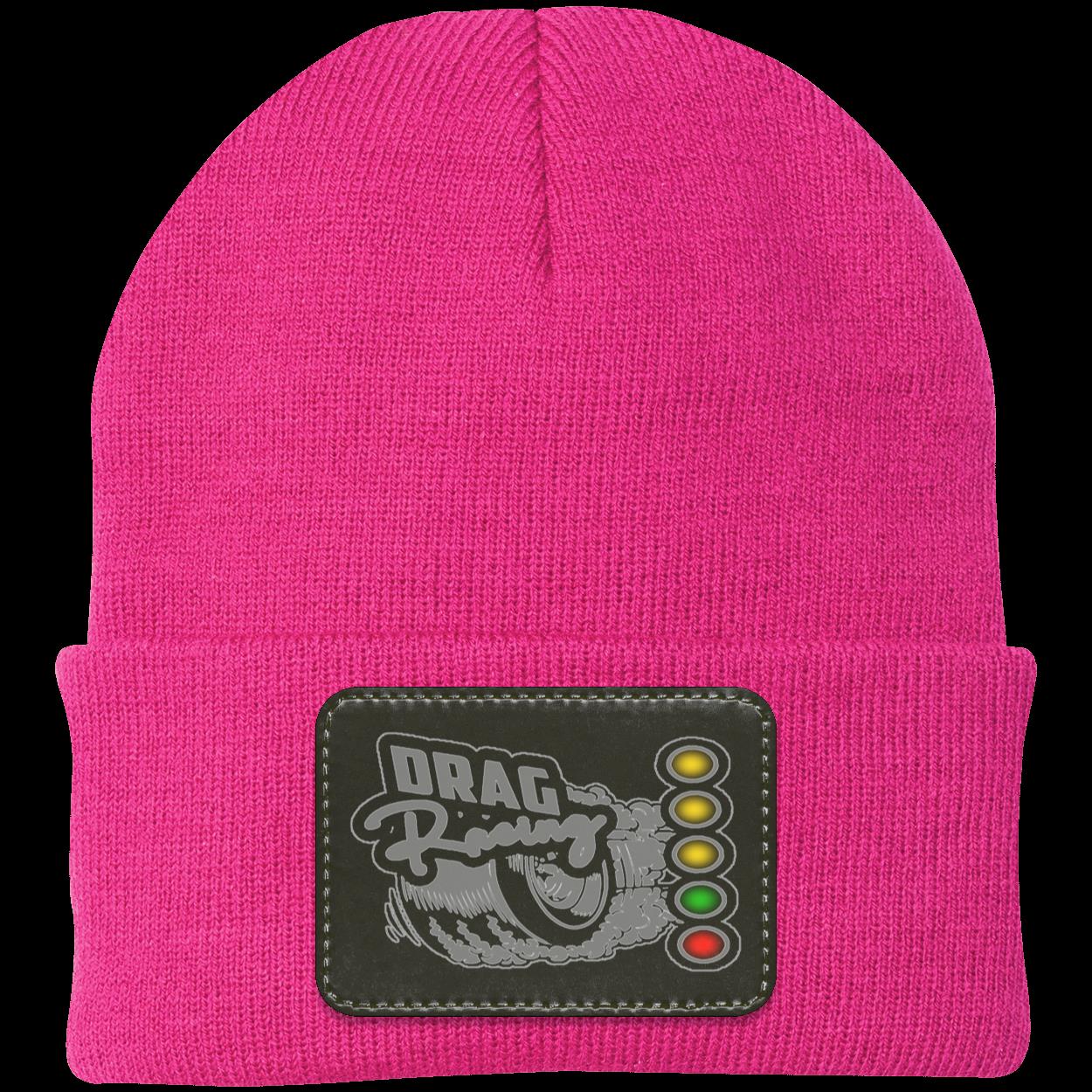 Drag Racing Patched Knit Cap V11