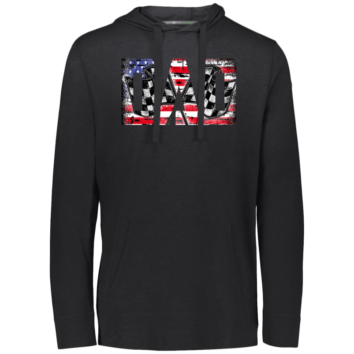 USA Racing Dad Eco Triblend T-Shirt Hoodie