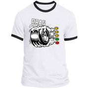 Drag Racing Ringer Tee