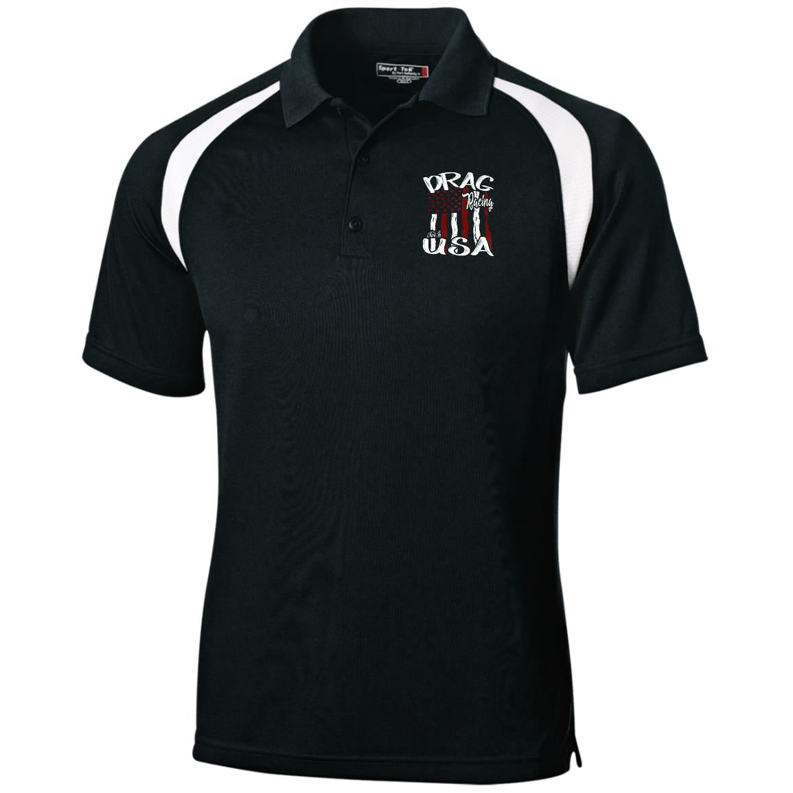 Drag Racing Made In USA Moisture-Wicking Tag-Free Golf Shirt