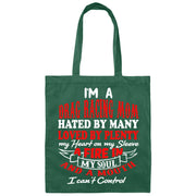 I'm A Drag Racing Mom Hated By Many Loved By Plenty Canvas Tote Bag