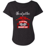 I'm Not Just their Mom I'm Also their Biggest fans Cropped Tees