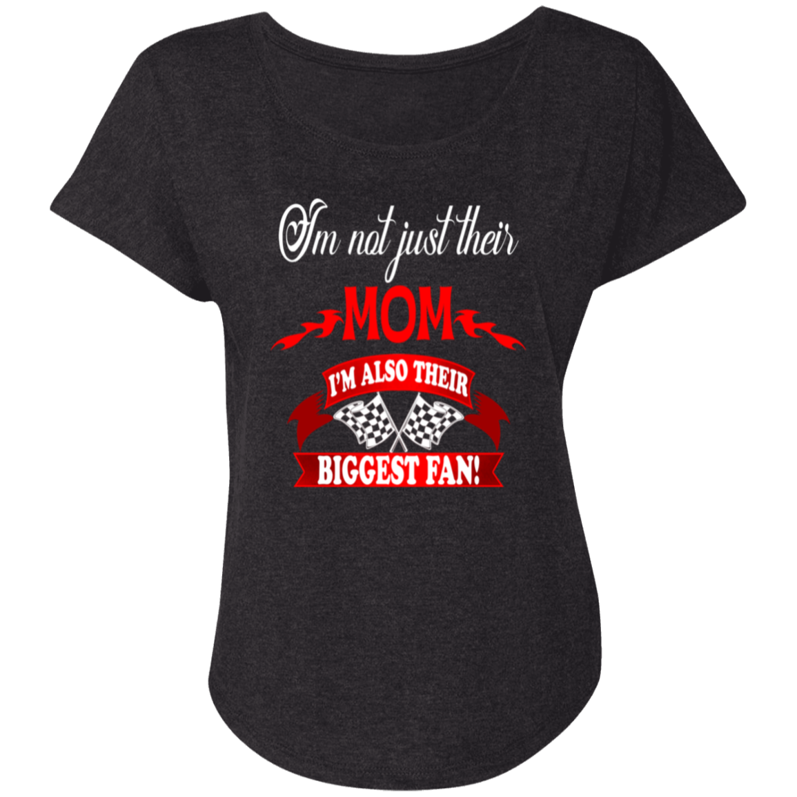 I'm Not Just their Mom I'm Also their Biggest fans Cropped Tees