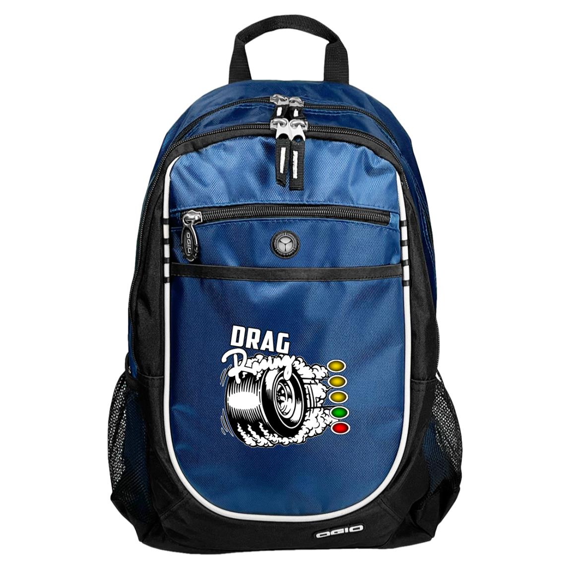 Drag Racing Rugged Bookbag