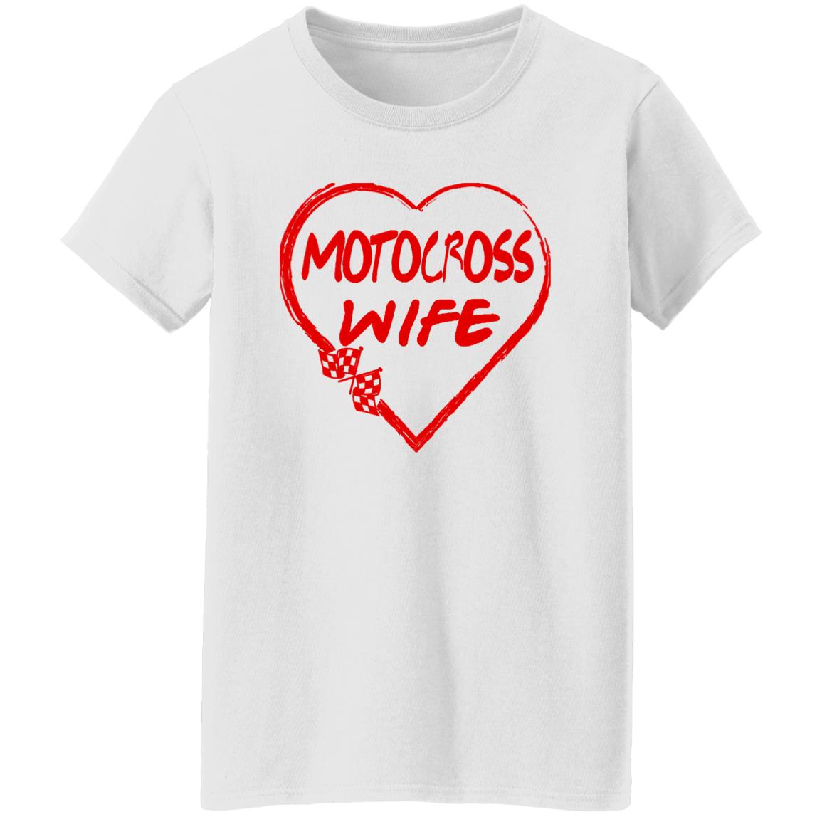 Motocross Wife Ladies' 5.3 oz. T-Shirt