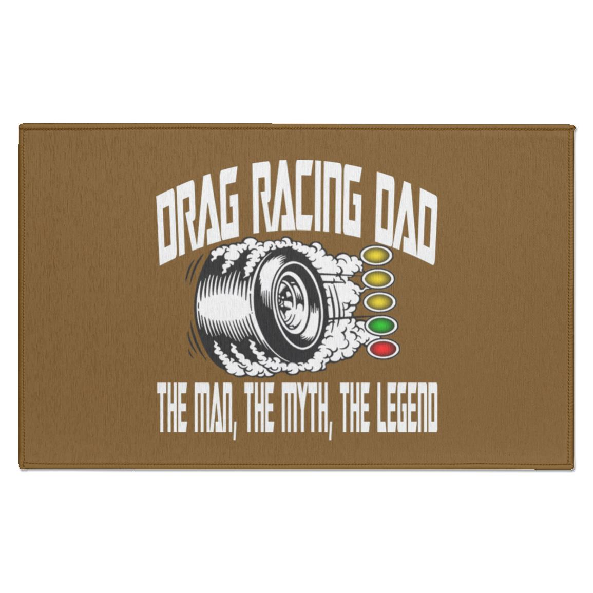 Drag Racing Dad Indoor Doormat