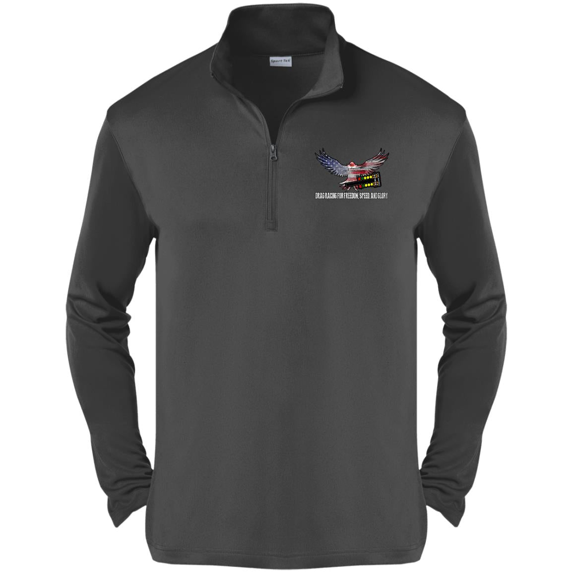 Drag Racing for Freedom, Speed, and Glory Competitor 1/4-Zip Pullover