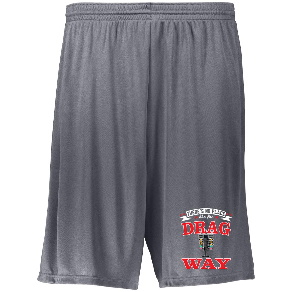 There's No Place Like The Dragway Moisture-Wicking 9 inch Inseam Training Shorts