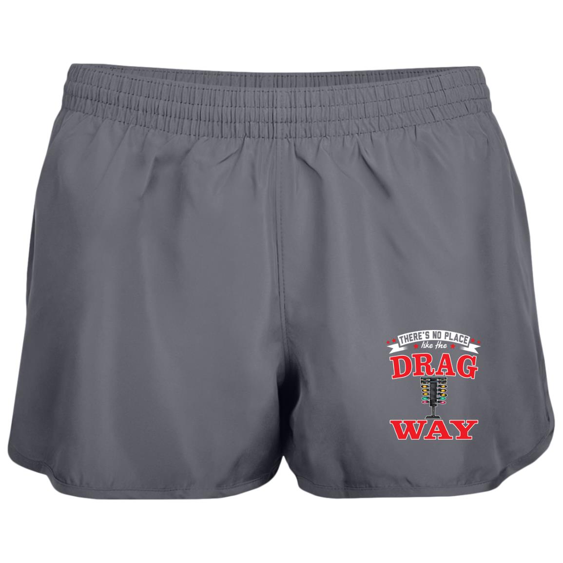 There's No Place Like The Dragway Ladies' Wayfarer Running Shorts