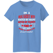 I'm A Drag Racer's Wife Hated By Many Loved By Plenty Ladies' 5.3 oz. T-Shirt