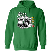 Drag Racing Pullover Hoodie