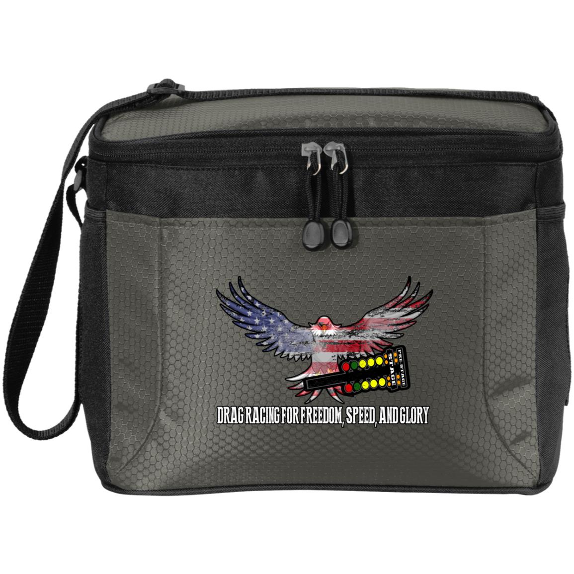 Drag Racing for Freedom, Speed, and Glory 12-Pack Cooler