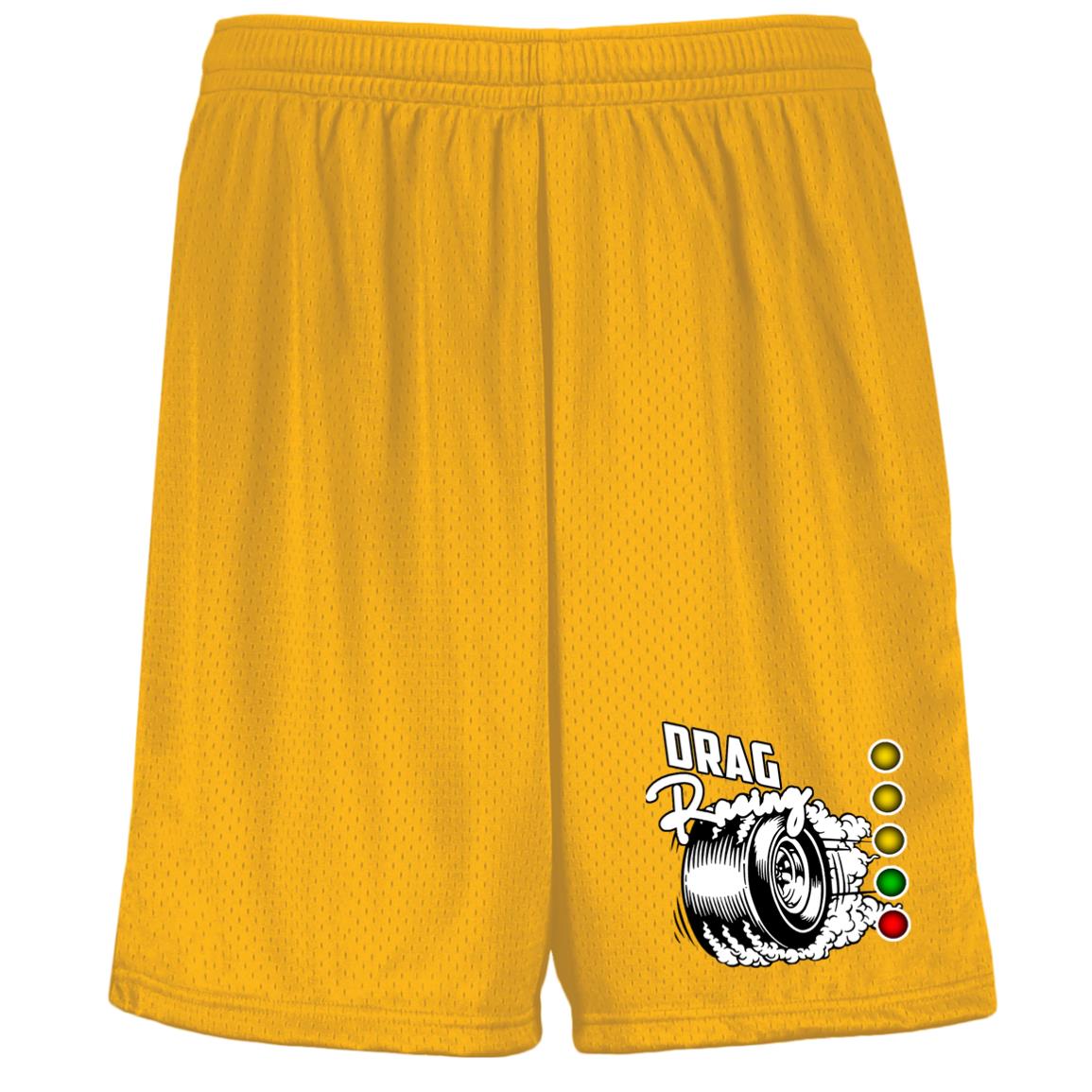 Drag Racing Youth Moisture-Wicking Mesh Shorts