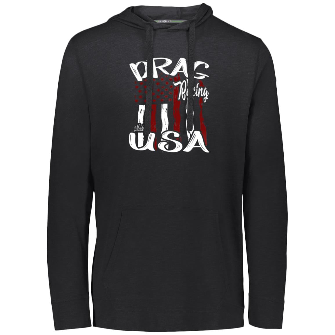 Drag Racing Made In USA Eco Triblend T-Shirt Hoodie