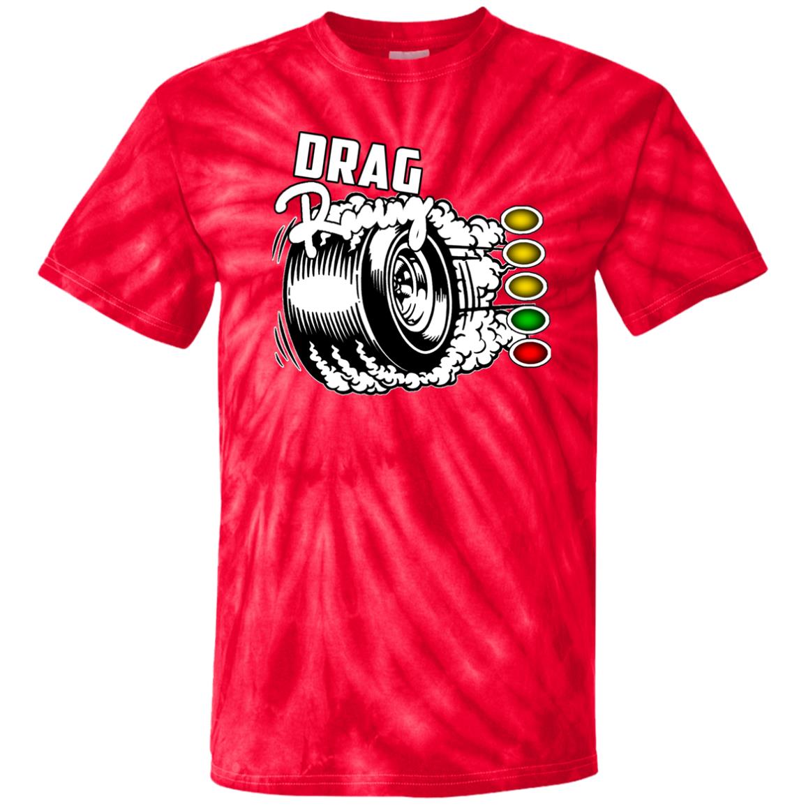 Drag Racing 100% Cotton Tie Dye T-Shirt