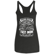 Behind Every Fast Car is a Fast Mom Drag Racing Expert Tank Tops