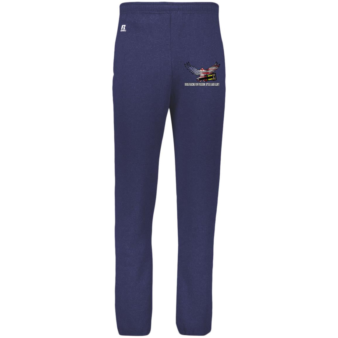 Drag Racing for Freedom, Speed, and Glory Dri-Power Closed Bottom Pocket Sweatpants