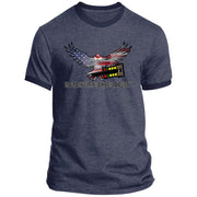 Drag Racing for Freedom, Speed, and Glory Ringer Tee