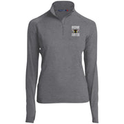 Whoever Said Drag Racing Is A Guy Thing Ladies' 1/2 Zip Performance Pullover