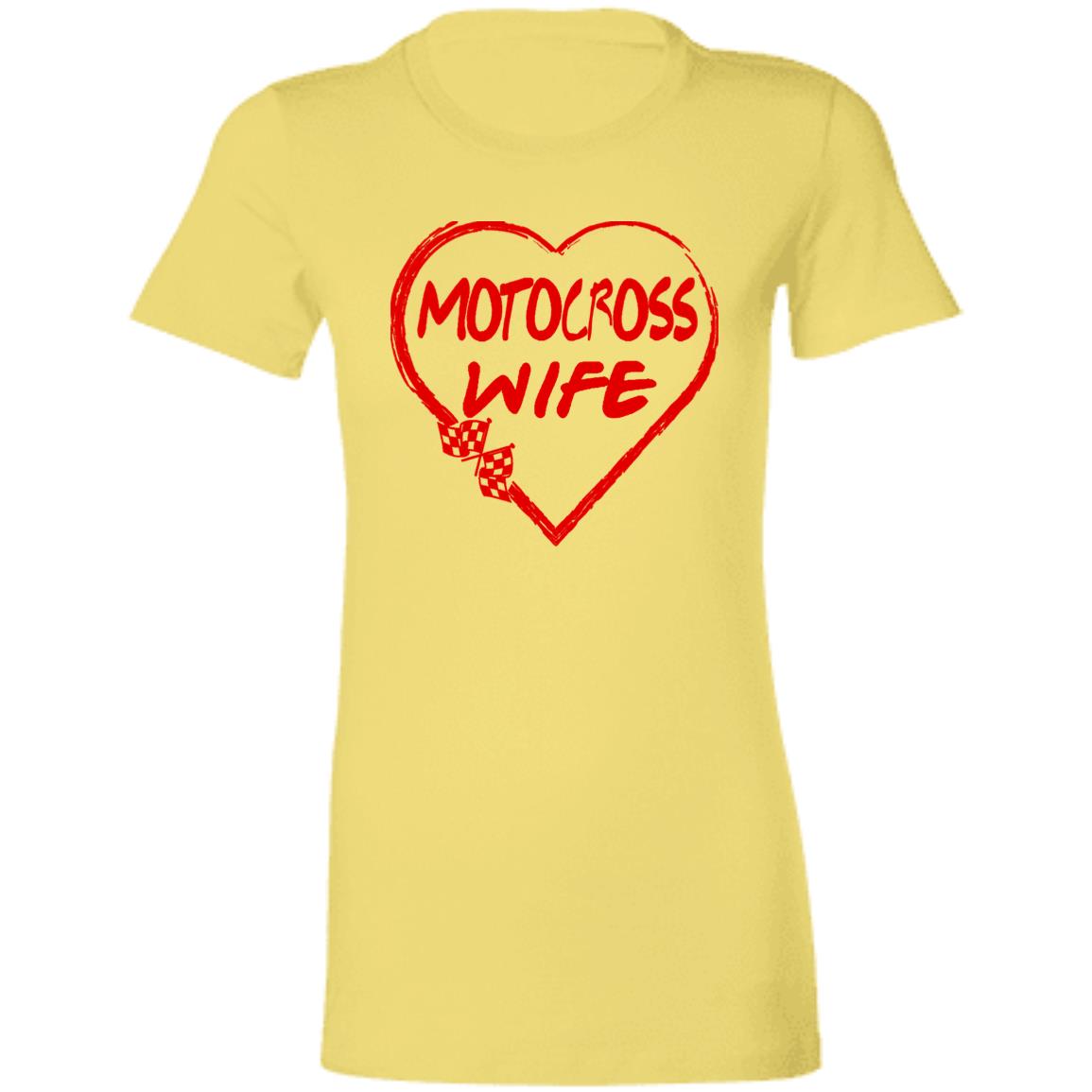 Motocross Wife Ladies' Favorite T-Shirt