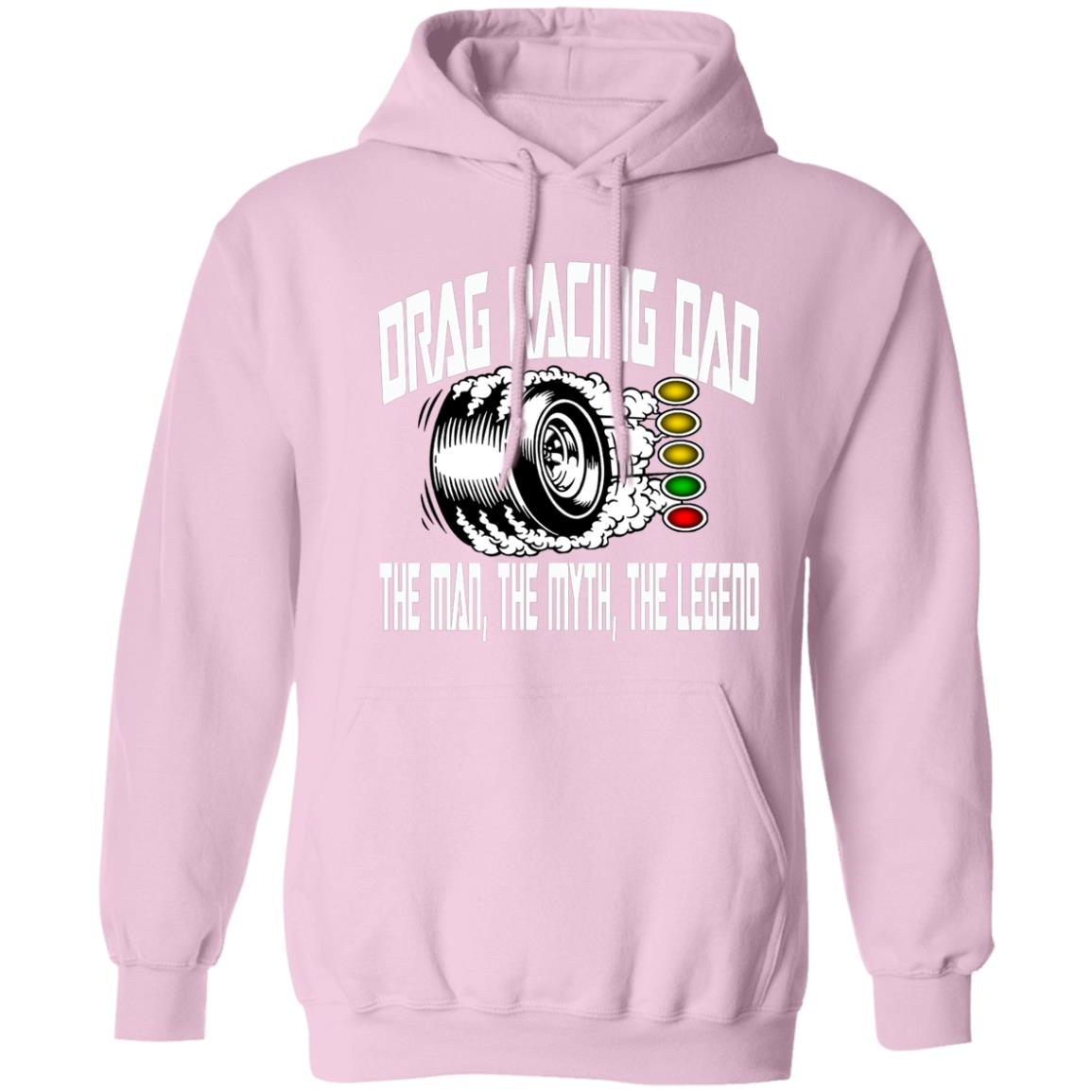 Drag Racing Dad Pullover Hoodie 8 oz (Closeout)