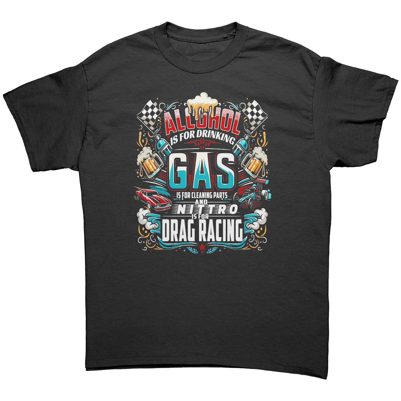 Nitro is for Drag Racing Men's T-shirts