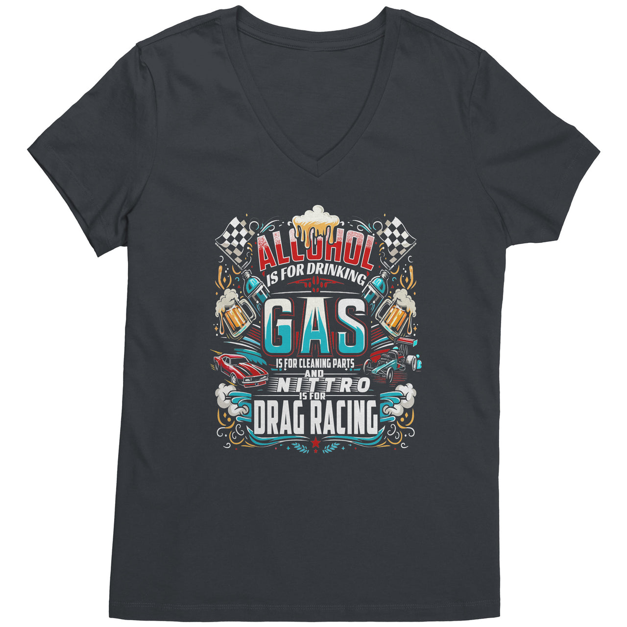 nitro is for drag racing Women's T-shirts