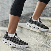 Grey_Checkered_M-Sole_Sneakers_Grey_White_Checkered_Platform_Shoes