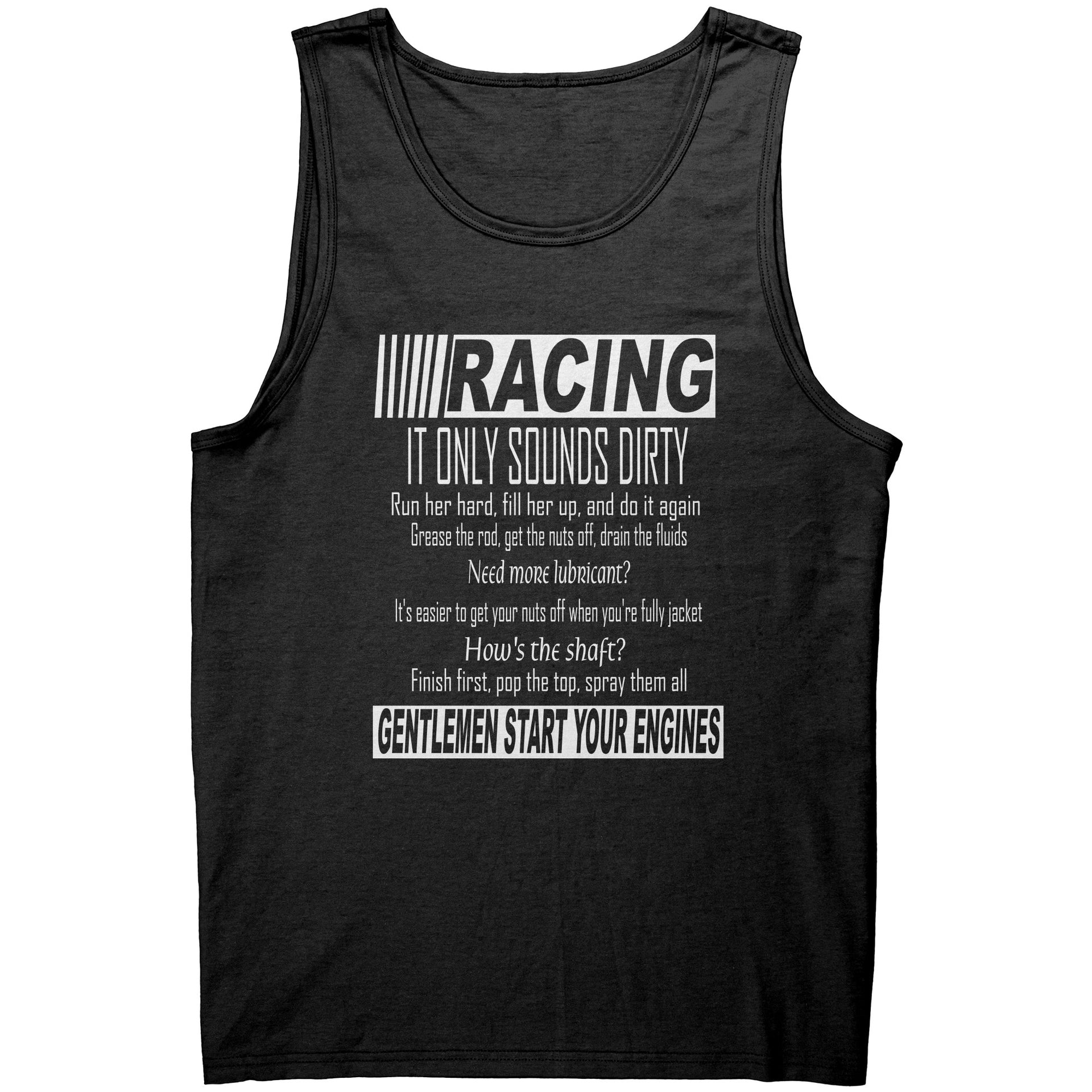 Racing It only sounds dirty Tank top