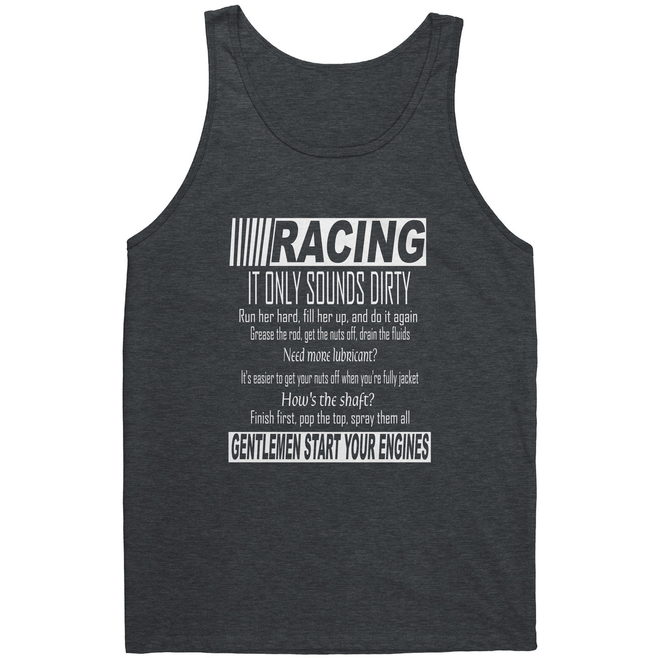 Racing It only sounds dirty Tanks/Hoodies WV