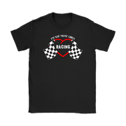 I_m_Not_Most_Girls_Women_s_Racing_T-Shirt-