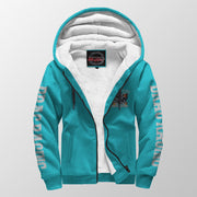 I'm The Woman Who wants to Hear Those Four Words Let's Go Drag Racing Sherpa Jacket Carolina Blue