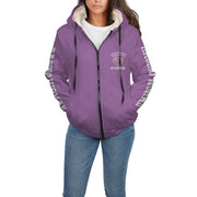 I'm The Woman Who wants to Hear Those Three Words Let's Go Racing Sherpa Jacket