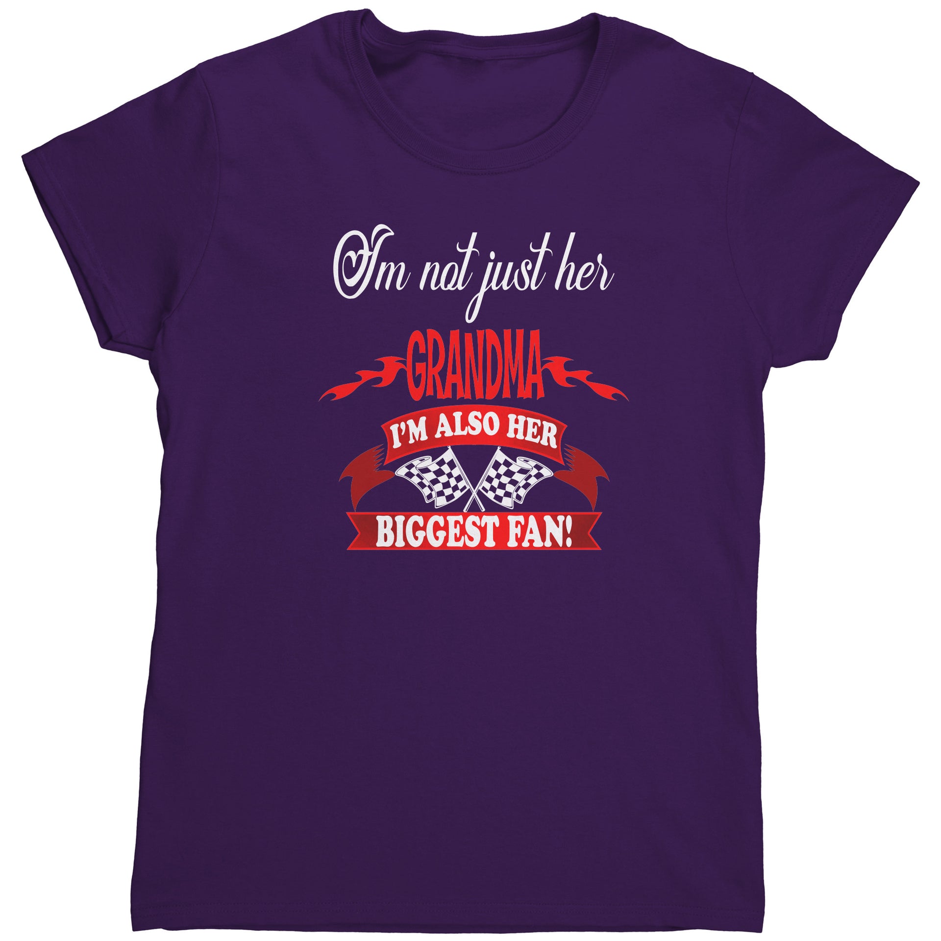 I'm Not Just Her Grandma Racing T-Shirts