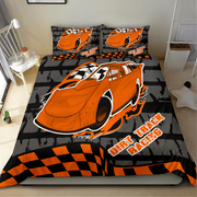 Late_Model_Bedding_Set_Orange_Dirt_Late_Model_Race_Day_Decor_RIIMB