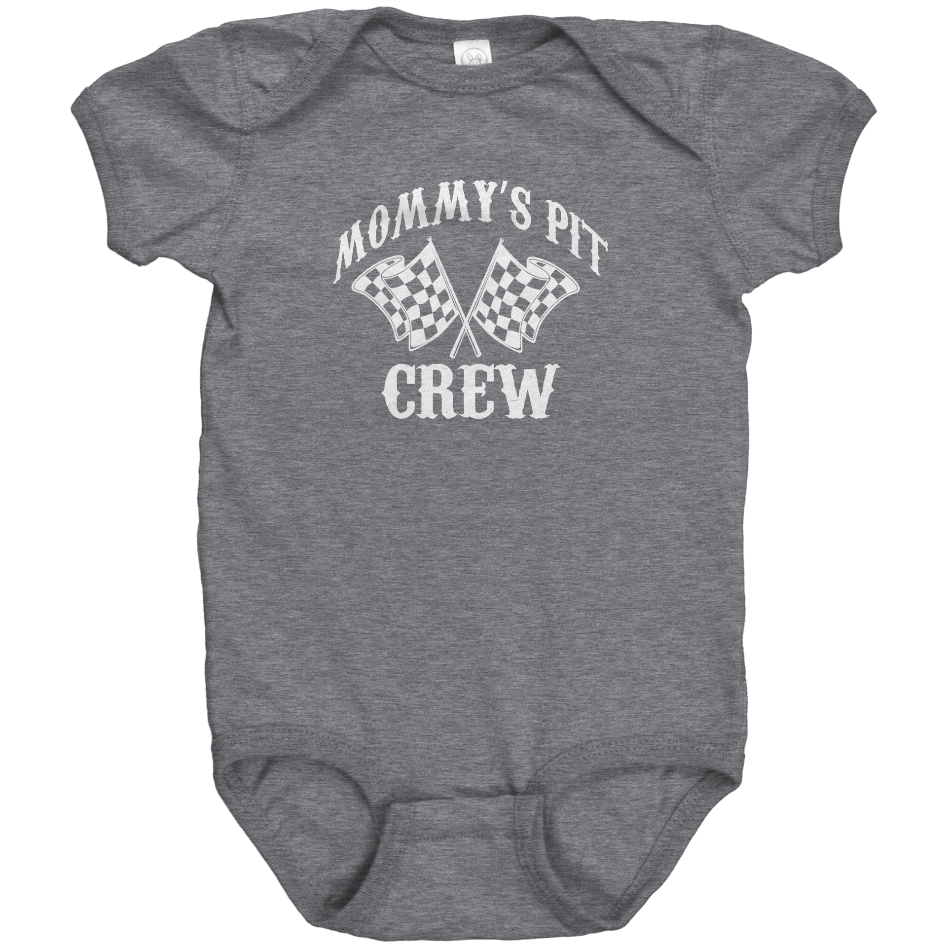 Mommys_Pit_Crew_Rabbit_Skins_Baby_Bodys_Granite_Heather_Front_Mockup.png