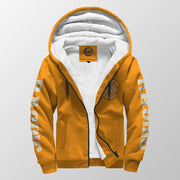 My Weekend Plans Involve a Track Sherpa Jacket Orange