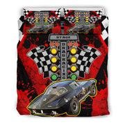 Personalized Drag Racing Bedding Set