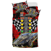 Personalized Drag Racing Bedding Set