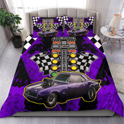 Personalized Drag Racing Bedding Set
