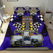 Personalized Dragster Bedding Set