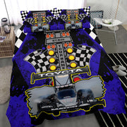 Personalized Dragster Bedding Set