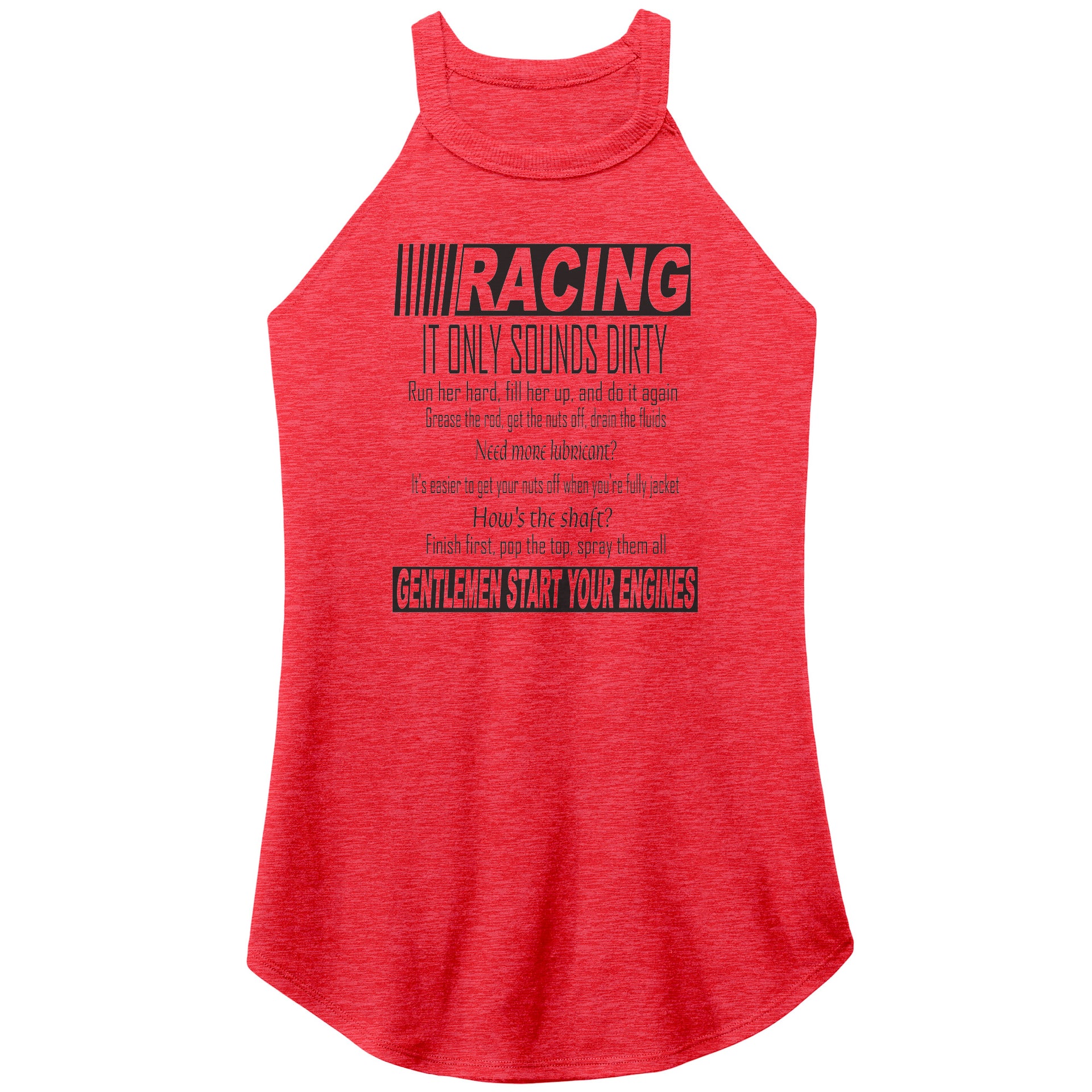 Racing It only sounds dirty Women's Tank Tops