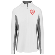 Racing Mom Sport-Tek Womens Stretch Contrast 1/4-Zip Pullover
